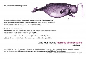 RAPPEL REDUCTION FISCALE